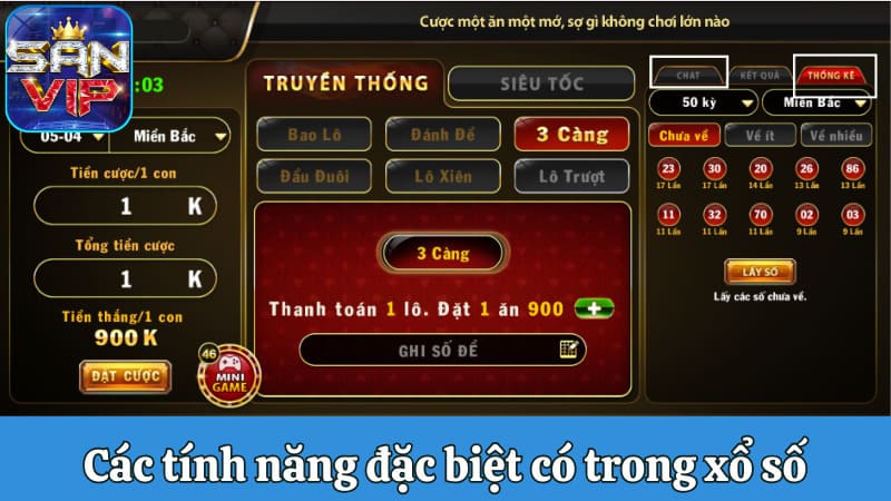 Điểm qua các tính năng đặc biệt có trong xổ số trực tuyến