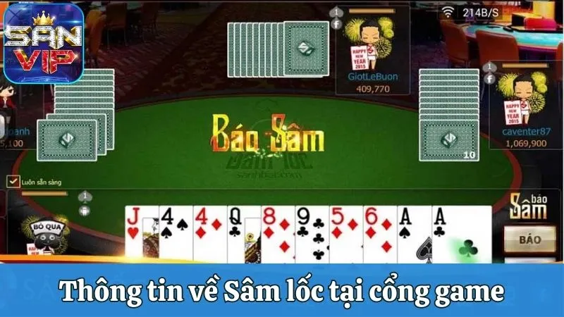 Giới thiệu chung về trò chơi Sâm lốc tại Sanvip