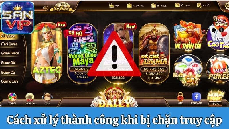 Phương pháp xử lý thành công khi bị chặn truy cập
